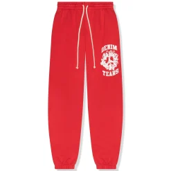 Denim Tears University Red Sweatpants< Bottoms|Sweatpants