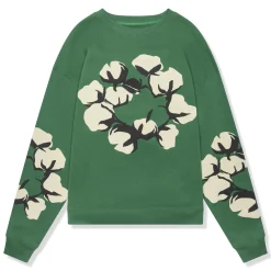 Denim Tears x CPFM Cactus Tears Green Sweatshirt< Sweatshirts & Hoodies