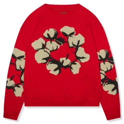 Denim Tears x CPFM Cactus Tears Red Sweatshirt< Sweatshirts & Hoodies