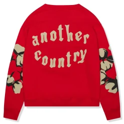 Denim Tears x CPFM Cactus Tears Red Sweatshirt< Sweatshirts & Hoodies
