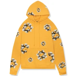 Denim Tears x CPFM Cactus Tears Wreath Yellow Hoodie< Sweatshirts & Hoodies