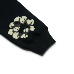 Denim Tears x CPFM Cactus Tears Wreath Black Hoodie< Matching Sets|Sweatshirts & Hoodies