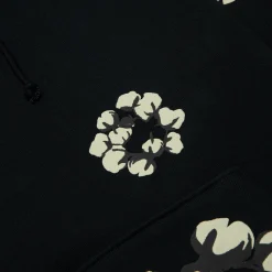 Denim Tears x CPFM Cactus Tears Wreath Black Hoodie< Matching Sets|Sweatshirts & Hoodies