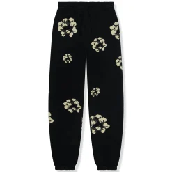 Denim Tears x CPFM Cactus Tears Wreath Black Sweatpants< Bottoms|Matching Sets