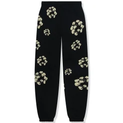 Denim Tears x CPFM Cactus Tears Wreath Black Sweatpants< Bottoms|Matching Sets