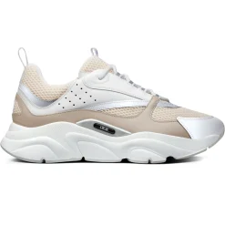 Dior B22 Beige White Calfskin Trainer< Designer Trainers