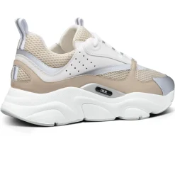 Dior B22 Beige White Calfskin Trainer< Designer Trainers