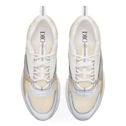 Dior B22 Beige White Calfskin Trainer< Designer Trainers