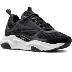 Dior B22 Black And White Trainer< Black Trainers|Designer Trainers