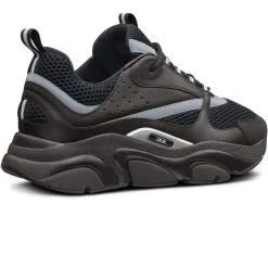 Dior B22 Black Calfskin Trainer< Black Trainers|Designer Trainers
