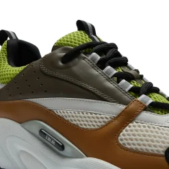 Dior B22 Brown Lime Green Trainer< Designer Trainers