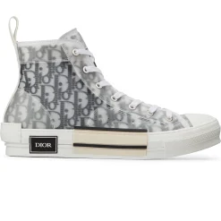 Dior B23 Oblique High White Sneaker< White Trainers|Designer Trainers