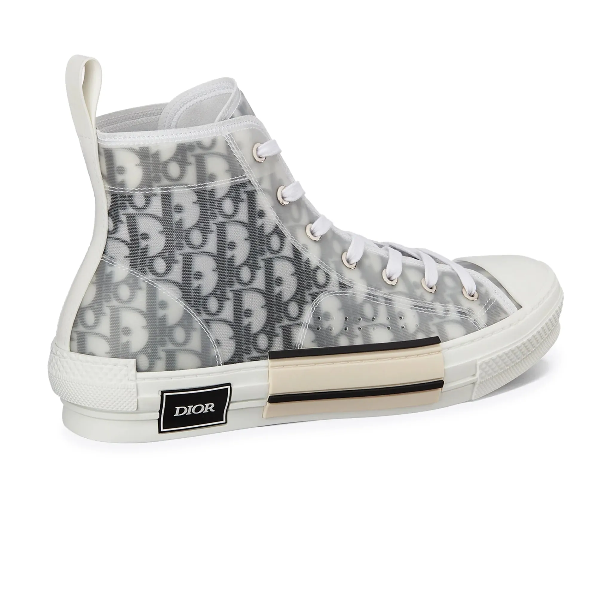 Dior B23 Oblique High White Sneaker< White Trainers|Designer Trainers