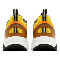 Dior B22 Ebony Camel Yellow Calfskin Trainer< Designer Trainers