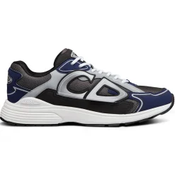 Dior B30 Mesh Black Blue Grey Trainer< Designer Trainers
