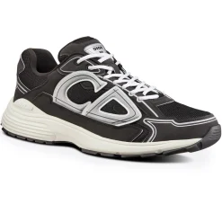 Dior B30 Mesh Black White Trainer< Black Trainers|Designer Trainers