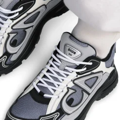 Dior B30 Mesh Blue Grey White Black Trainer< Designer Trainers