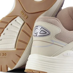 Dior B30 Mesh Cream Trainer< Designer Trainers