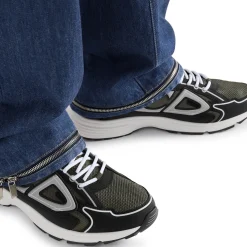 Dior B30 Mesh Deep Green Black Trainer< Designer Trainers