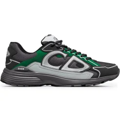 Dior B30 Mesh Deep Grey Green Black Trainer< Designer Trainers