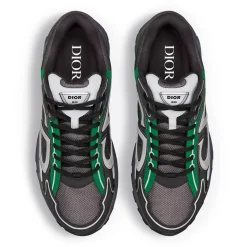 Dior B30 Mesh Deep Grey Green Black Trainer< Designer Trainers