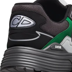 Dior B30 Mesh Deep Grey Green Black Trainer< Designer Trainers