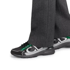Dior B30 Mesh Deep Grey Green Black Trainer< Designer Trainers