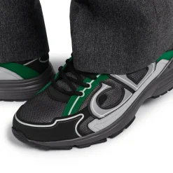Dior B30 Mesh Deep Grey Green Black Trainer< Designer Trainers