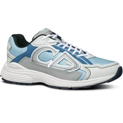 Dior B30 Mesh Light Blue Grey Trainer< Designer Trainers