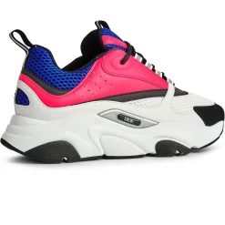 Dior B22 Neon Pink Purple Trainer< Designer Trainers