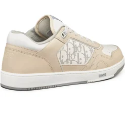Dior B27 Oblique Galaxy Beige White Low Top Sneaker< Designer Trainers