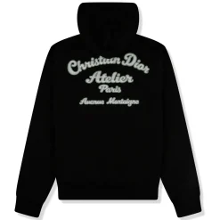 Dior 'Christian Atelier' Black Hoodie< Sweatshirts & Hoodies