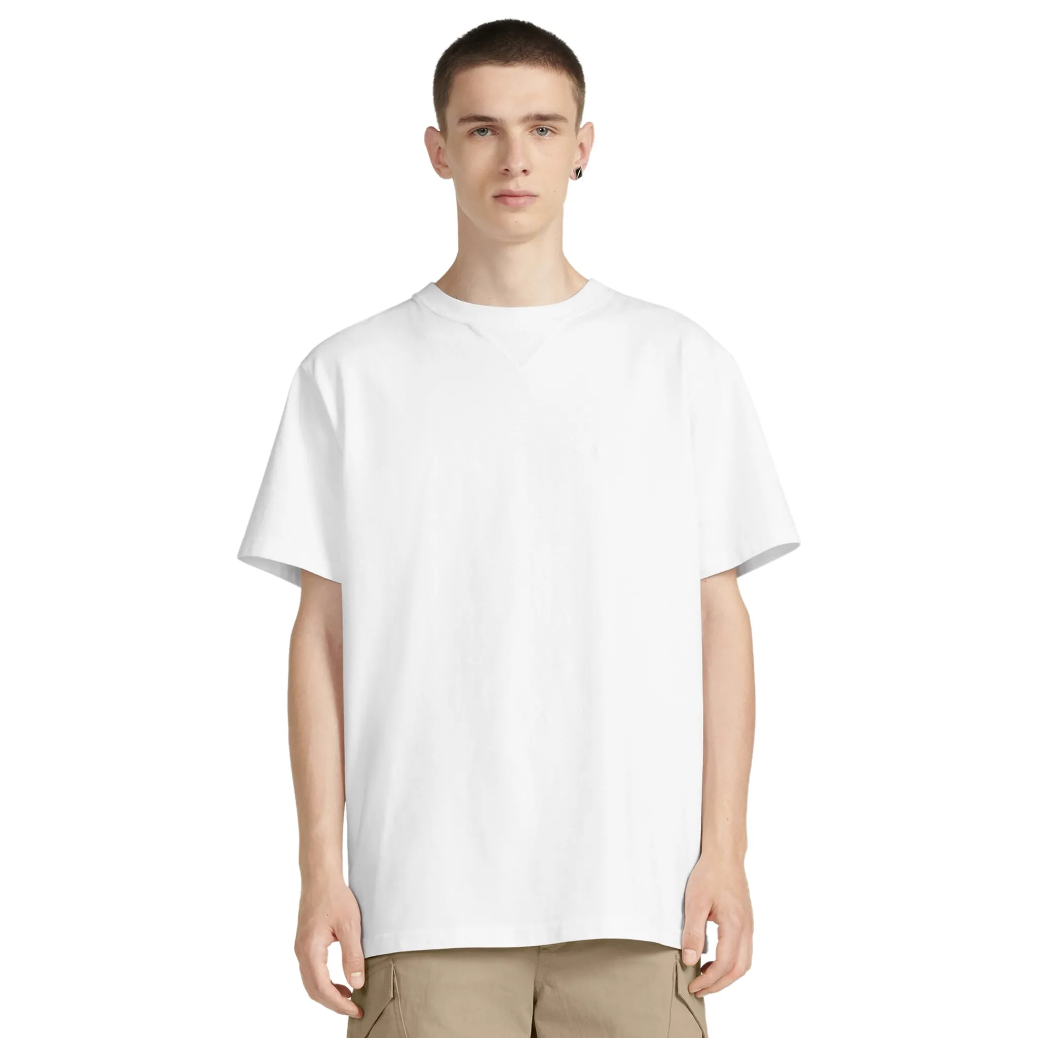 Dior 'Christian Couture' Chest Logo Relaxed Fit T Shirt White< T-shirts