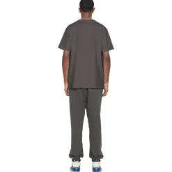 Dior Couture Relaxed Fit Cotton Charcoal T Shirt< T-shirts