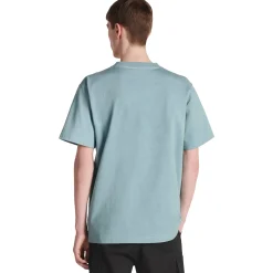 Dior Couture Relaxed Fit Cotton Azure Blue T Shirt< T-shirts