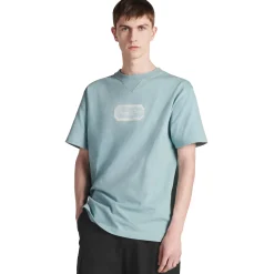 Dior Couture Relaxed Fit Cotton Azure Blue T Shirt< T-shirts