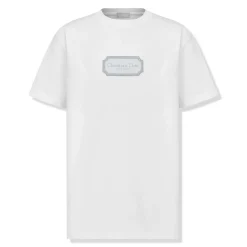 Dior Couture Relaxed Fit Cotton White T Shirt< T-shirts
