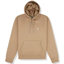 Dior Oblique Patch Cashmere And Wool Beige Hoodie< Sweatshirts & Hoodies