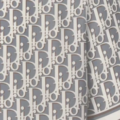 Dior Oblique Short Sleeved Grey Silk Twill Shirt< Shirts