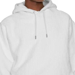 Dior Oblique Towelling Terry White Hoodie< Sweatshirts & Hoodies