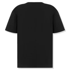 Dior Printed Relaxed Fit Cotton Black T Shirt< T-shirts