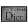 Project Crepslocker Dior Shut The Front Dior Light Grey Doormat 70x40cm< Rugs & Mats|Designer Home Accessories