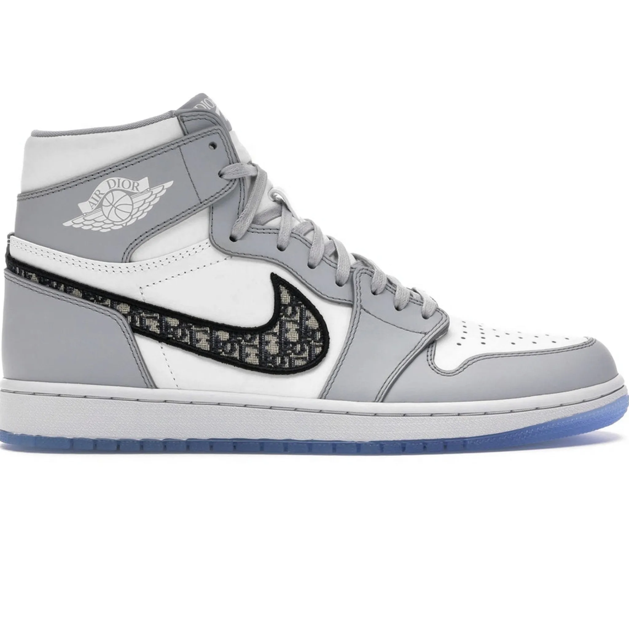 Dior x Air Jordan 1 High OG Grey Sneaker< Designer Trainers
