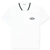Dior x Air Jordan Dior x Jordan Logo Polo Shirt White< Polo Shirts