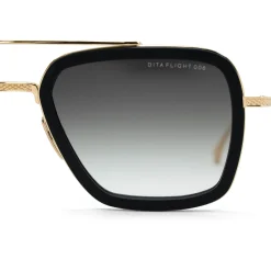 Dita Eyewear 7806 Flight 006 Black Gold Sunglasses< Sunglasses