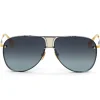 Dita Eyewear Decade Two DRX-2082 Palladium/Yellow Gold Sunglasses< Sunglasses