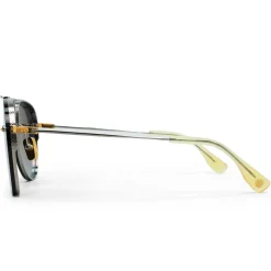 Dita Eyewear Decade Two DRX-2082 Palladium/Yellow Gold Sunglasses< Sunglasses