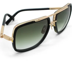 Dita Eyewear DRX-2030 Mach One Black White Gold Sunglasses< Sunglasses