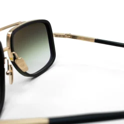 Dita Eyewear DRX-2030 Mach One Black White Gold Sunglasses< Sunglasses