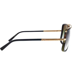 Dita Eyewear DRX-2030 Mach One Black White Gold Sunglasses< Sunglasses